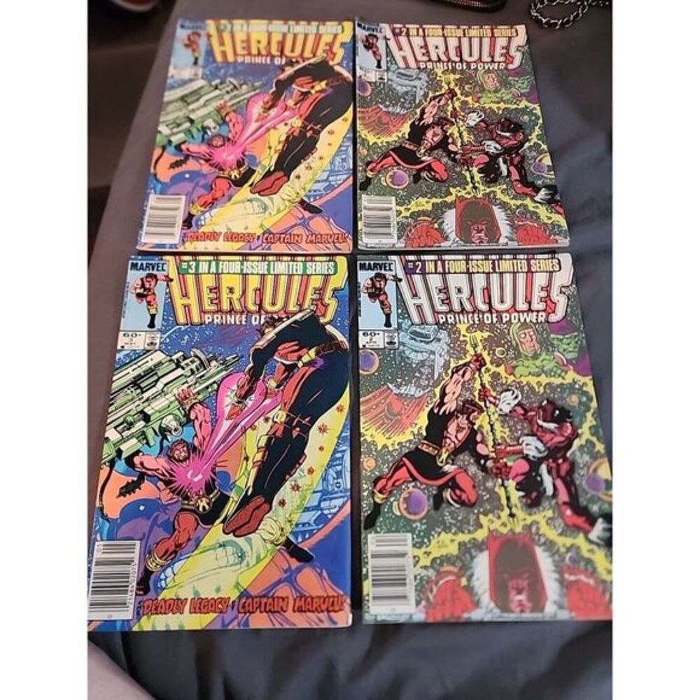 Hercules #2, #3, (2‎ Of Each) Marvel Comics Lot of 4 Books /*